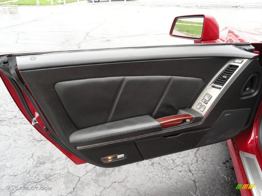 2008 Cadillac XLR Roadster Ebony Door Panel Photo #48629980