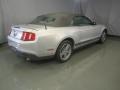 2010 Brilliant Silver Metallic Ford Mustang V6 Premium Convertible  photo #9