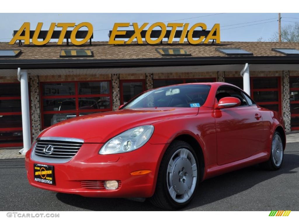 Absolutely Red Lexus SC