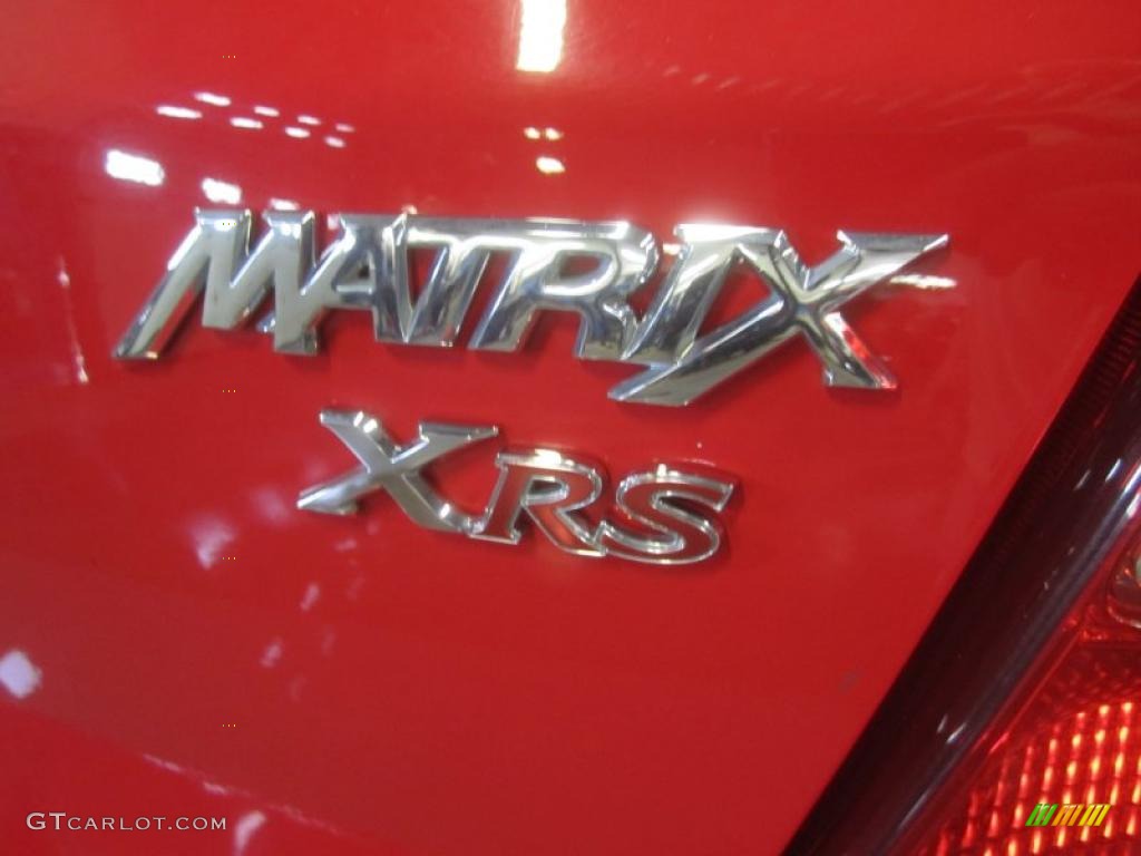 2010 Toyota Matrix XRS Marks and Logos Photo #48630952