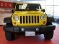 2008 Detonator Yellow Jeep Wrangler Unlimited X 4x4  photo #2