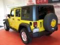 2008 Detonator Yellow Jeep Wrangler Unlimited X 4x4  photo #6