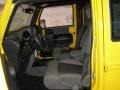 2008 Detonator Yellow Jeep Wrangler Unlimited X 4x4  photo #15