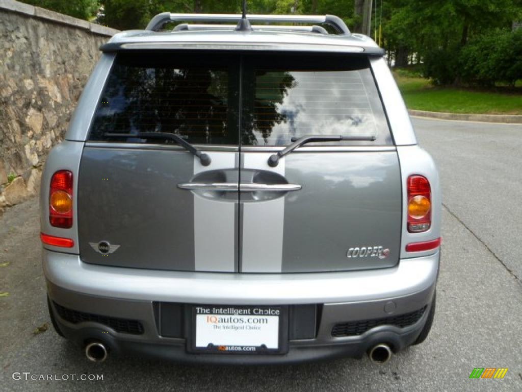 2009 Cooper S Clubman - Dark Silver Metallic / Checkered Carbon Black/Black photo #5