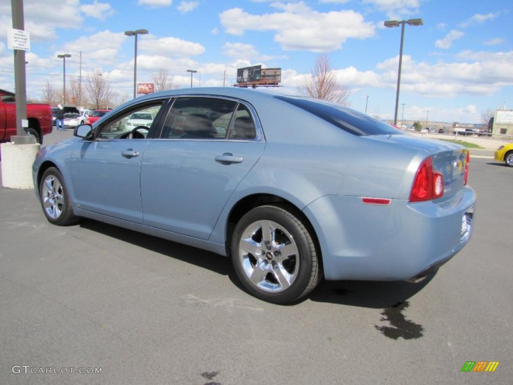 Golden Pewter Metallic 2009 Chevrolet Malibu LS Sedan Exterior Photo #48632129