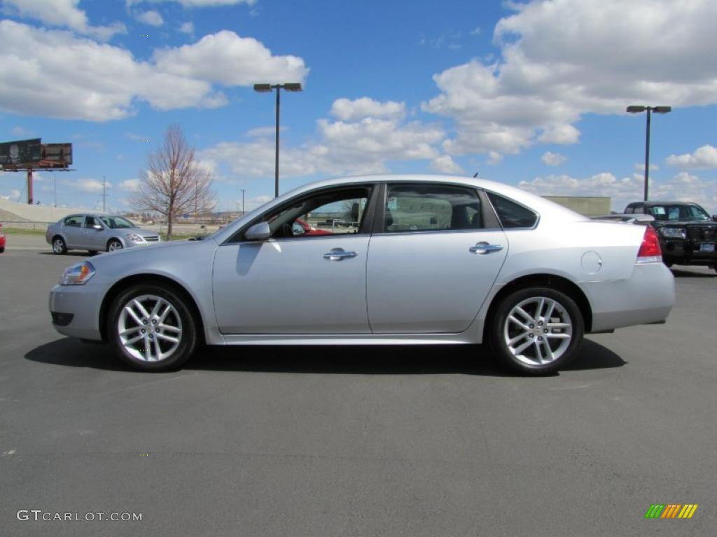 2010 Impala LTZ - Silver Ice Metallic / Ebony photo #1