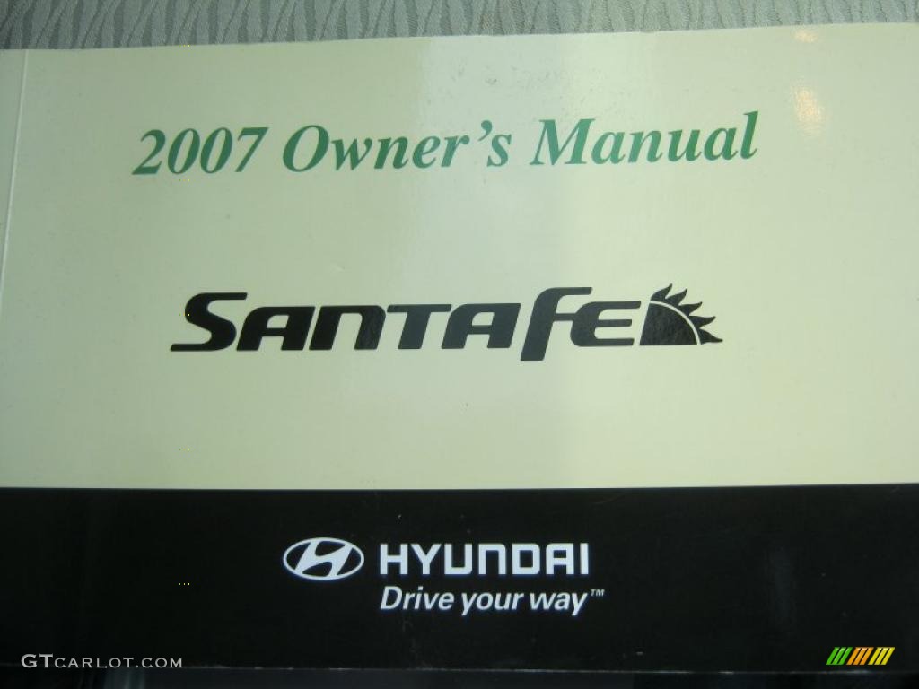 2007 Santa Fe Limited 4WD - Dark Cherry Red / Beige photo #21