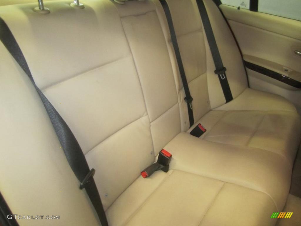 2008 3 Series 328xi Sedan - Crimson Red / Beige photo #19