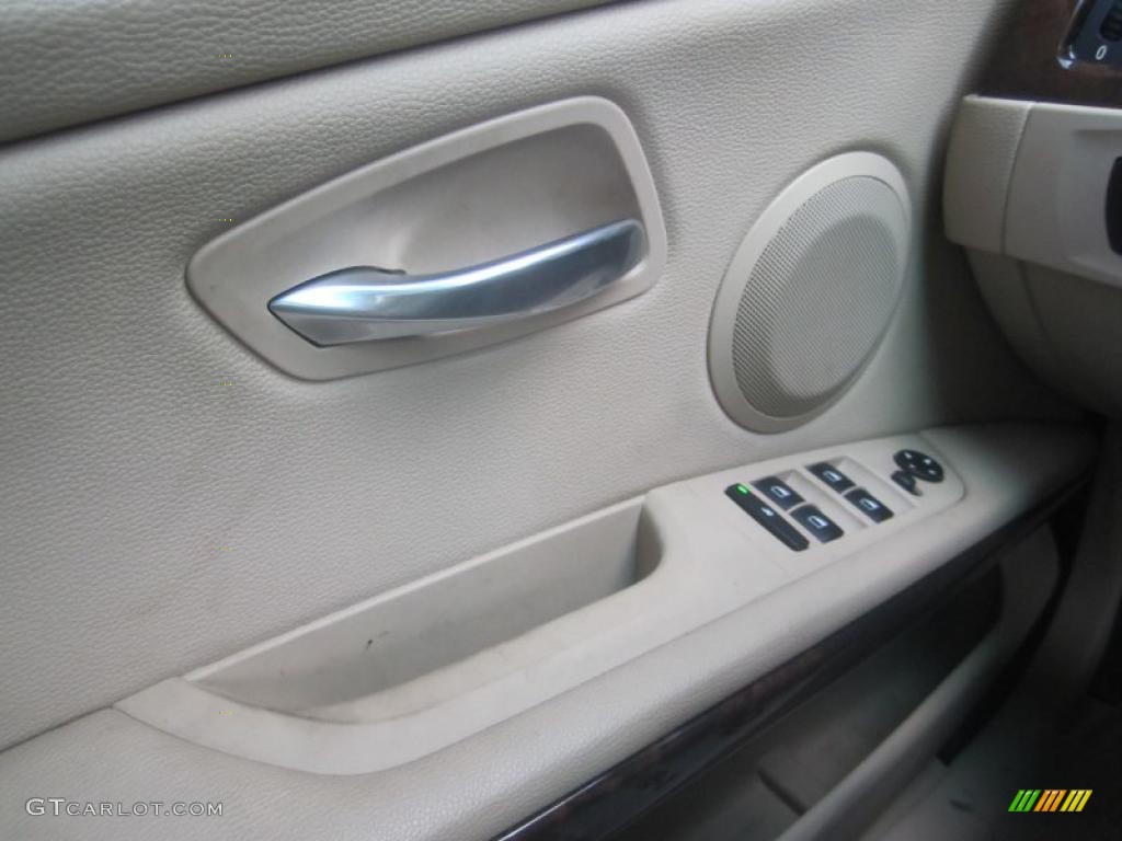 2008 3 Series 328xi Sedan - Crimson Red / Beige photo #24