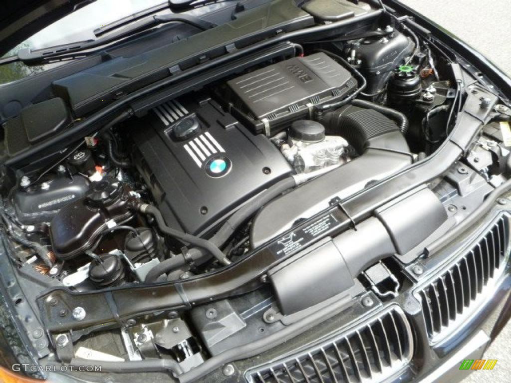 2008 3 Series 335i Sedan - Black Sapphire Metallic / Beige photo #22