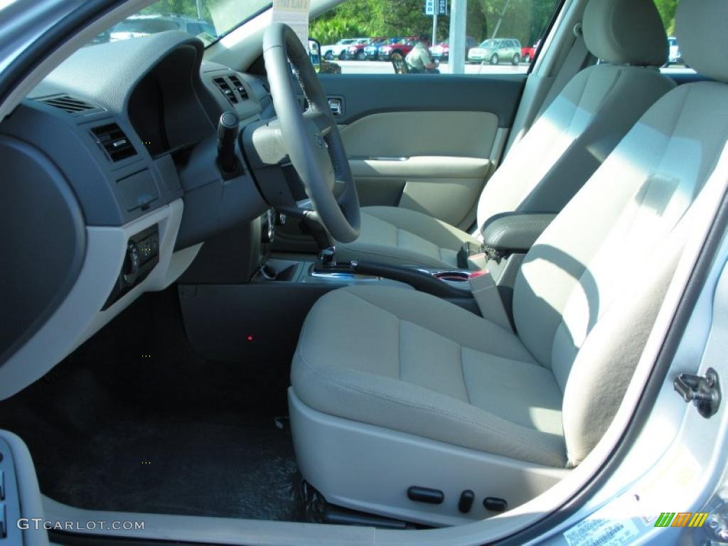 Medium Light Stone Interior 2011 Ford Fusion Hybrid Photo #48633302