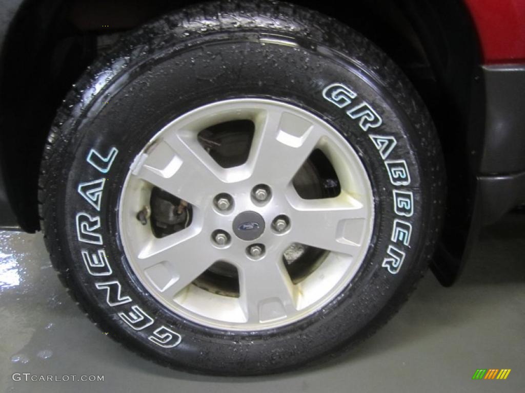 2006 Escape XLT V6 4WD - Redfire Metallic / Medium/Dark Flint photo #8
