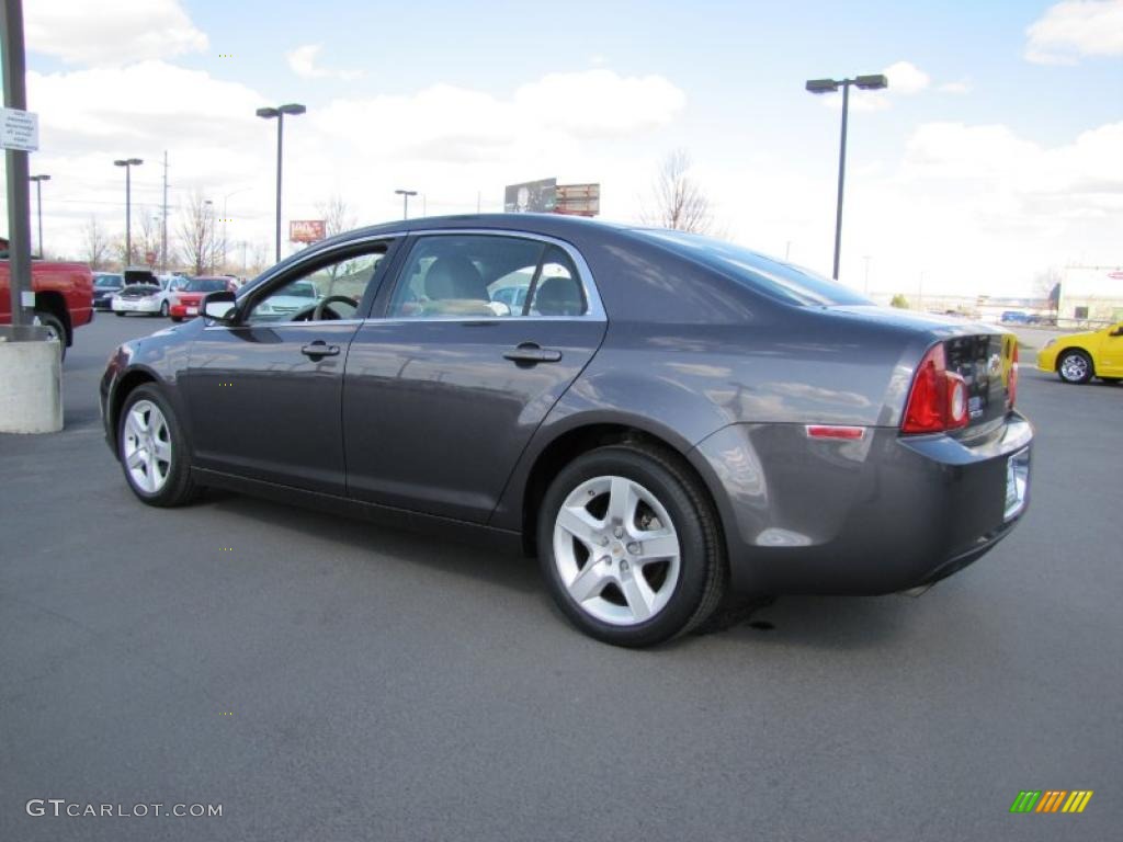Taupe Gray Metallic 2010 Chevrolet Malibu LS Sedan Exterior Photo #48633340