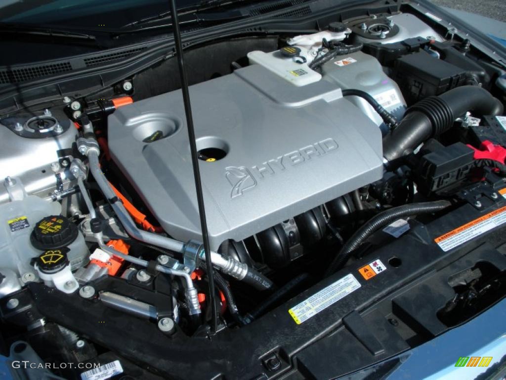 2011 Ford Fusion Hybrid 2.5 Liter Atkinson Cycle DOHC 16-Valve VVT 4 Cylinder Gasoline/Electric Hybrid Engine Photo #48633413