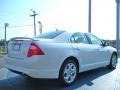 2011 White Platinum Tri-Coat Ford Fusion SE  photo #3