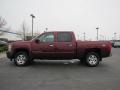 2009 Deep Ruby Red Metallic Chevrolet Silverado 1500 LT Z71 Crew Cab 4x4  photo #1