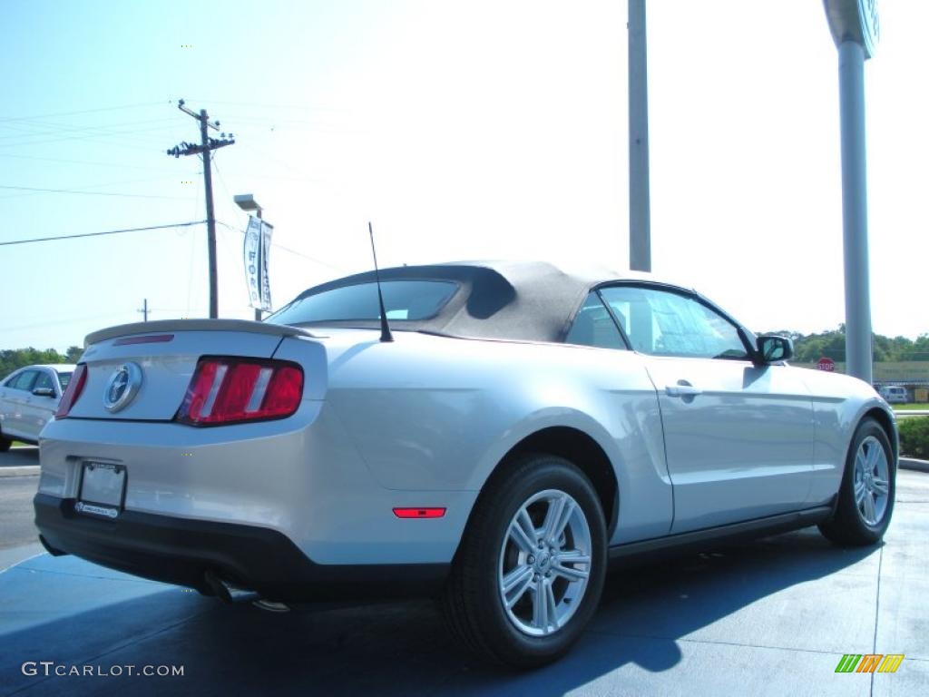 Ingot Silver Metallic 2012 Ford Mustang V6 Convertible Exterior Photo #48633827
