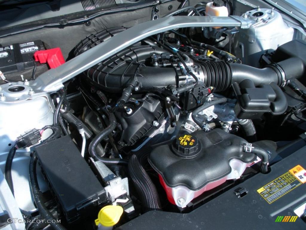 2012 Ford Mustang V6 Convertible 3.7 Liter DOHC 24-Valve Ti-VCT V6 Engine Photo #48633965