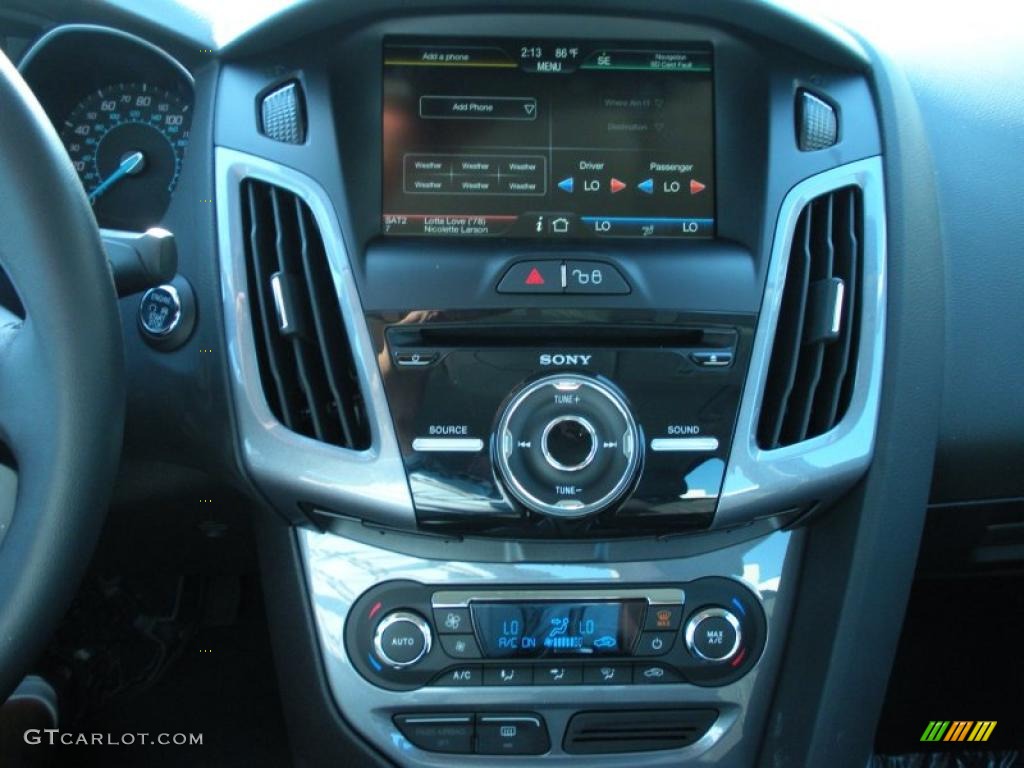 2012 Ford Focus Titanium Sedan Controls Photo #48634116