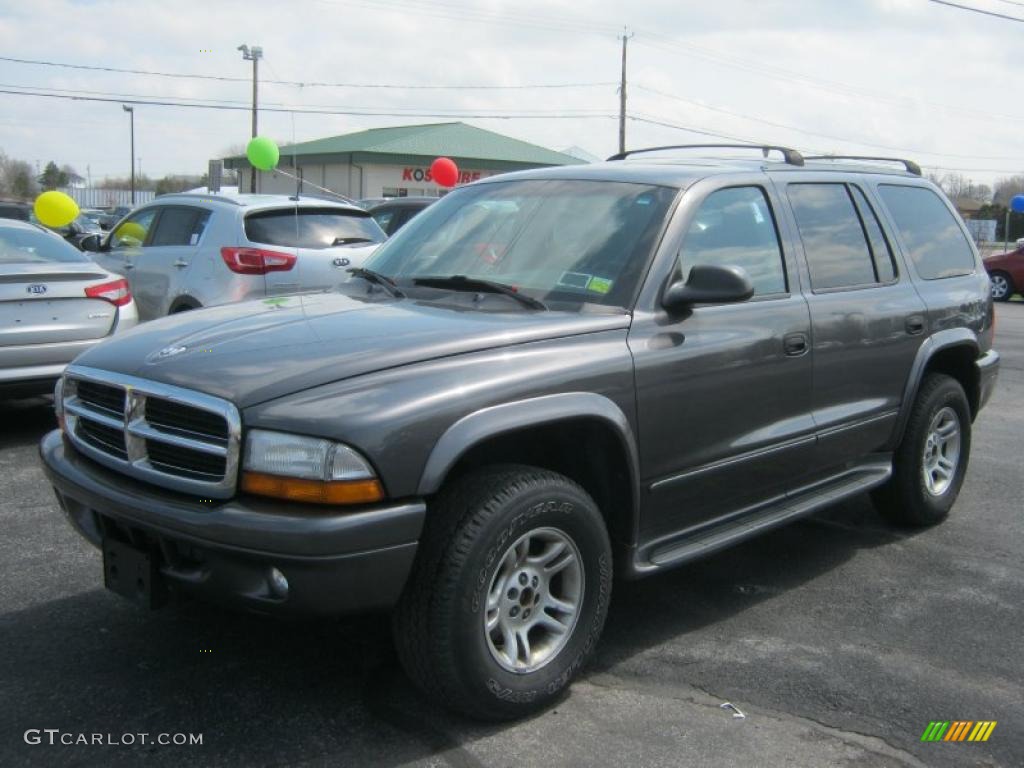 2003 Durango SLT 4x4 - Graphite Metallic / Dark Slate Gray photo #1