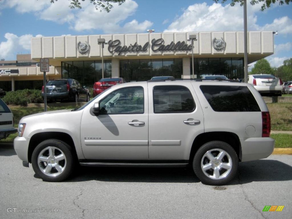 2008 Tahoe LT 4x4 - Silver Birch Metallic / Light Titanium/Dark Titanium photo #1