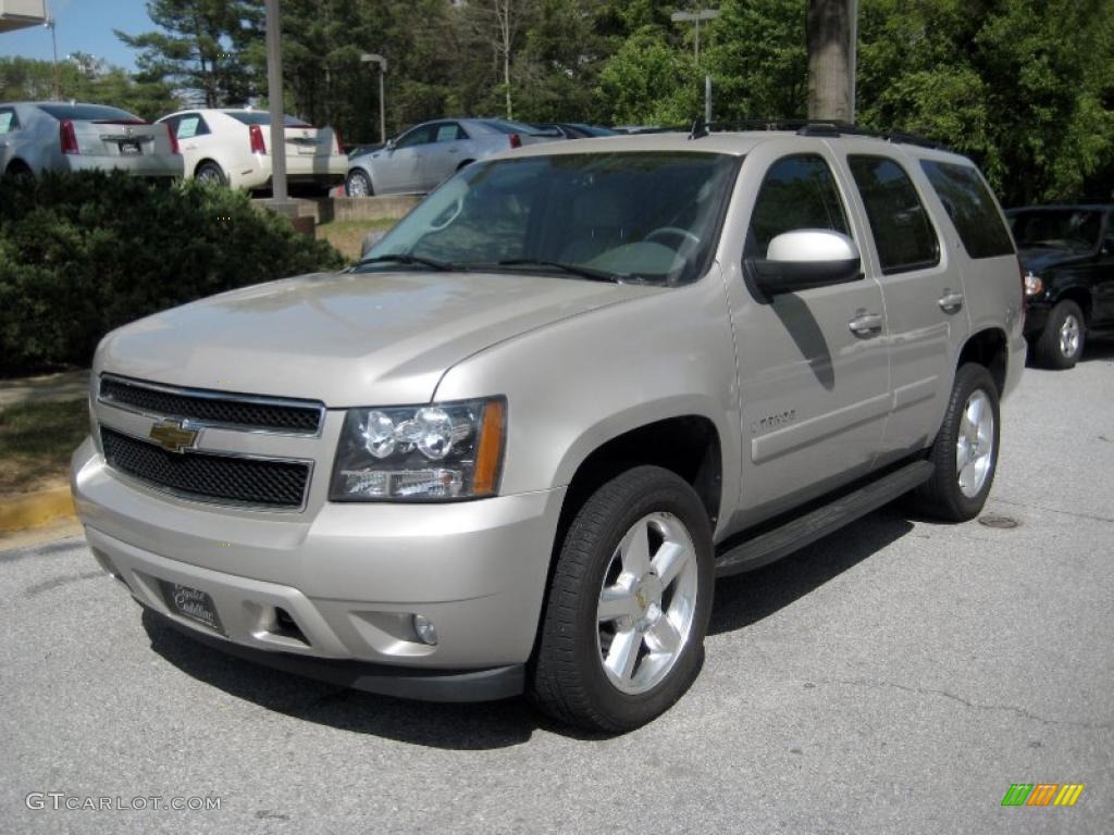 Silver Birch Metallic 2008 Chevrolet Tahoe LT 4x4 Exterior Photo #48635189