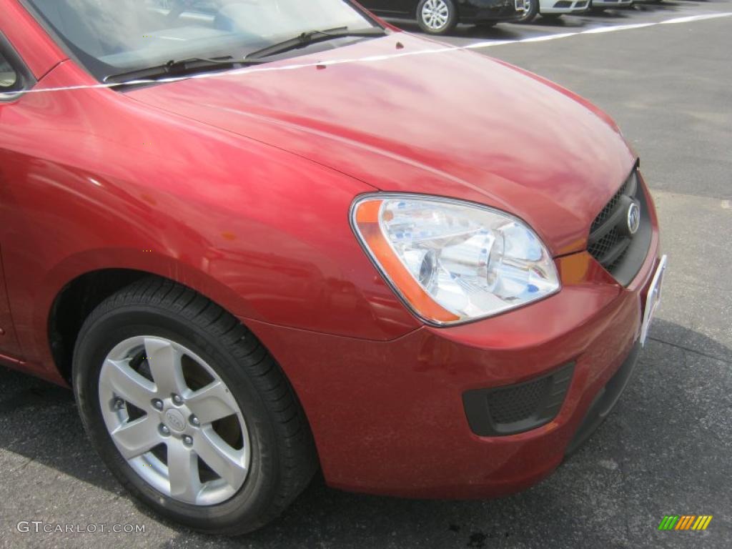 2008 Rondo LX V6 - Volcanic Red / Beige photo #14