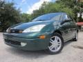 2001 Rainforest Green Metallic Ford Focus SE Sedan  photo #6