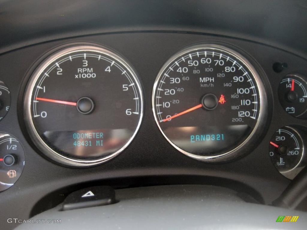 2008 Chevrolet Tahoe LT 4x4 Gauges Photo #48635393