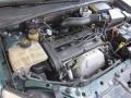 2.0 Liter DOHC 16 Valve Zetec 4 Cylinder 2001 Ford Focus SE Sedan Engine