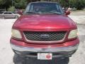Bright Red 2002 Ford F150 XL SuperCab 4x4