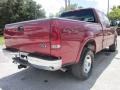2002 Bright Red Ford F150 XL SuperCab 4x4  photo #12