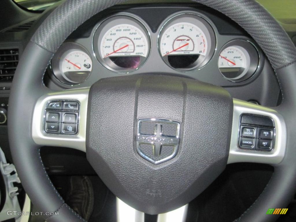 2011 Challenger SRT8 392 Inaugural Edition - Bright White / Pearl White/Blue photo #21