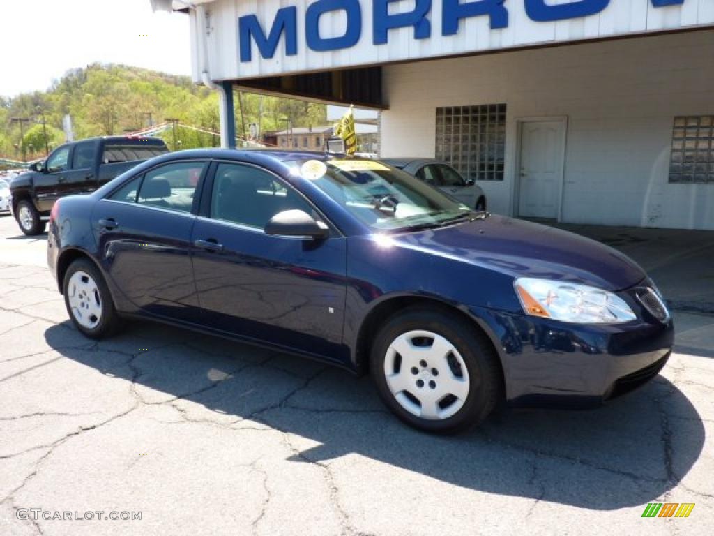 2008 G6 Value Leader Sedan - Midnight Blue Metallic / Ebony Black photo #2
