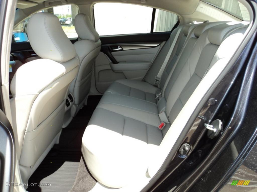 Taupe Interior 2012 Acura TL 3.5 Photo #48639543