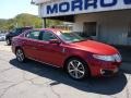 2009 Sangria Red Metallic Lincoln MKS AWD Sedan  photo #2