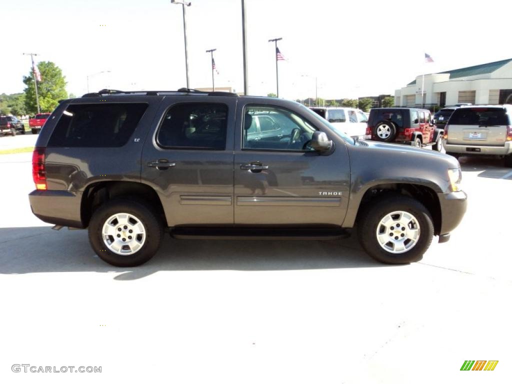 2010 Tahoe LT 4x4 - Taupe Gray Metallic / Ebony photo #4