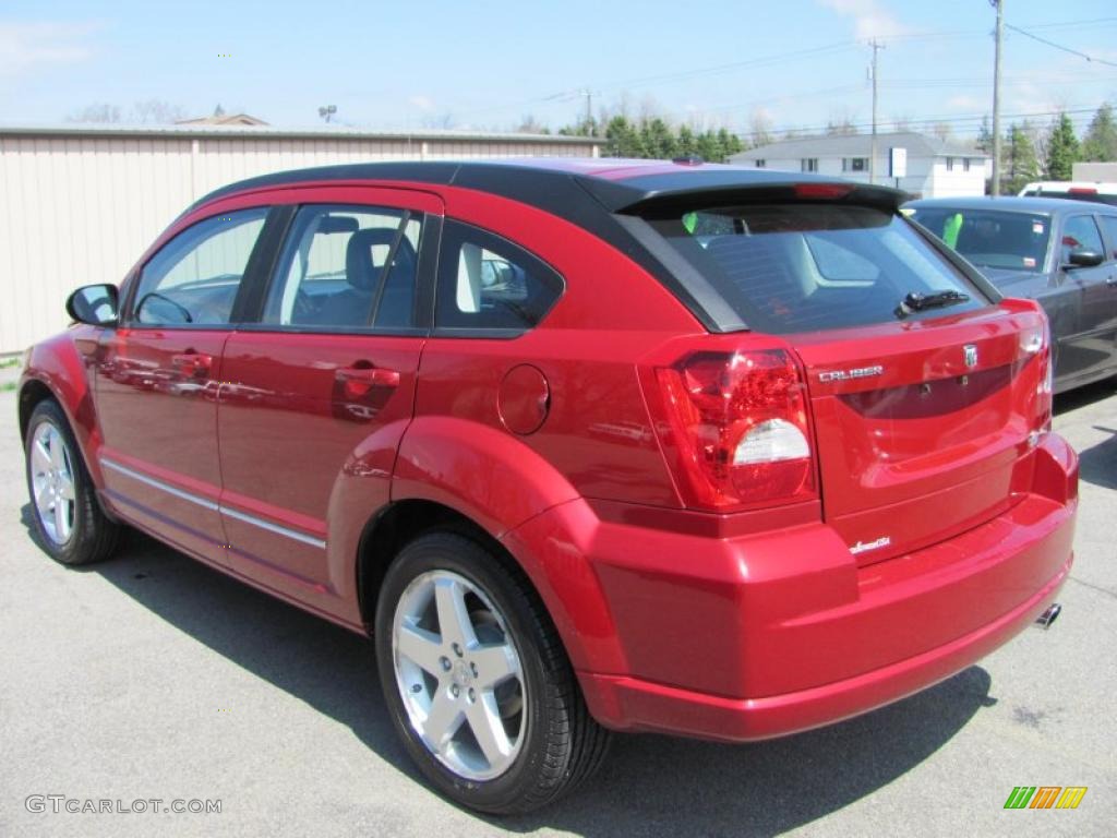 Inferno Red Crystal Pearl 2008 Dodge Caliber R/T AWD Exterior Photo #48641142