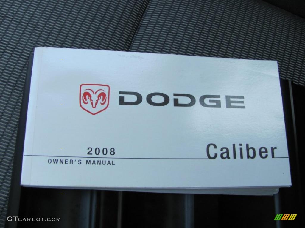 2008 Dodge Caliber R/T AWD Books/Manuals Photo #48641181