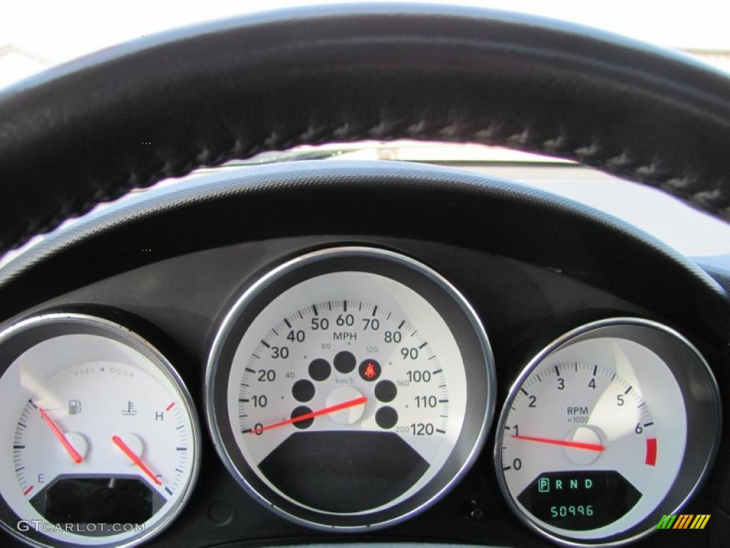 2008 Dodge Caliber R/T AWD Gauges Photo #48641238