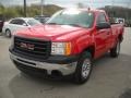 2009 Fire Red GMC Sierra 1500 Work Truck Regular Cab 4x4  photo #16