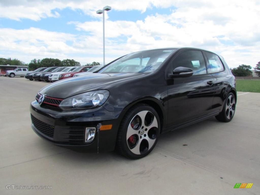 Deep Black Metallic 2011 Volkswagen GTI 2 Door Exterior Photo #48641988