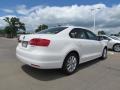 2011 Candy White Volkswagen Jetta SE Sedan  photo #2