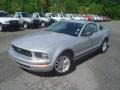 2008 Brilliant Silver Metallic Ford Mustang V6 Deluxe Coupe  photo #1