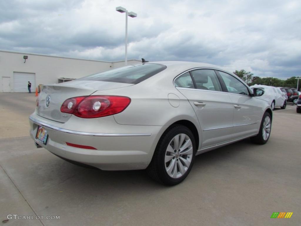 White Gold Metallic 2012 Volkswagen CC Sport Exterior Photo #48642499