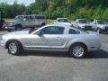 2008 Brilliant Silver Metallic Ford Mustang V6 Deluxe Coupe  photo #9