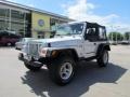 2004 Bright Silver Metallic Jeep Wrangler X 4x4  photo #1