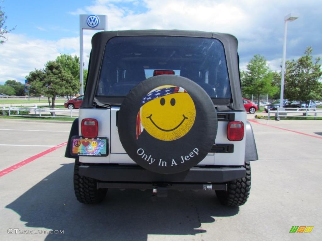 2004 Wrangler X 4x4 - Bright Silver Metallic / Dark Slate Gray photo #4