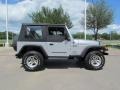 2004 Bright Silver Metallic Jeep Wrangler X 4x4  photo #6