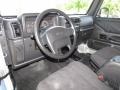2004 Bright Silver Metallic Jeep Wrangler X 4x4  photo #13